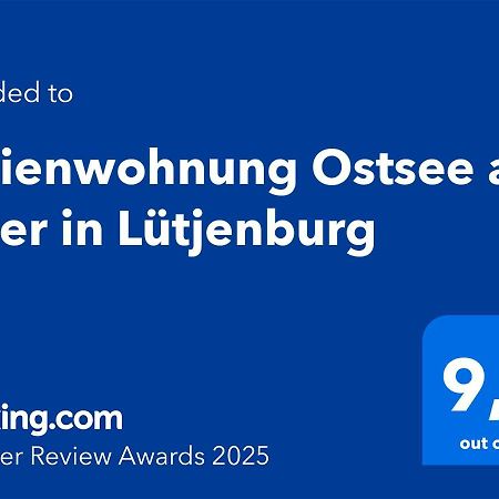 Ferienwohnung Ostsee Am Meer In Lütjenburg Exterior foto